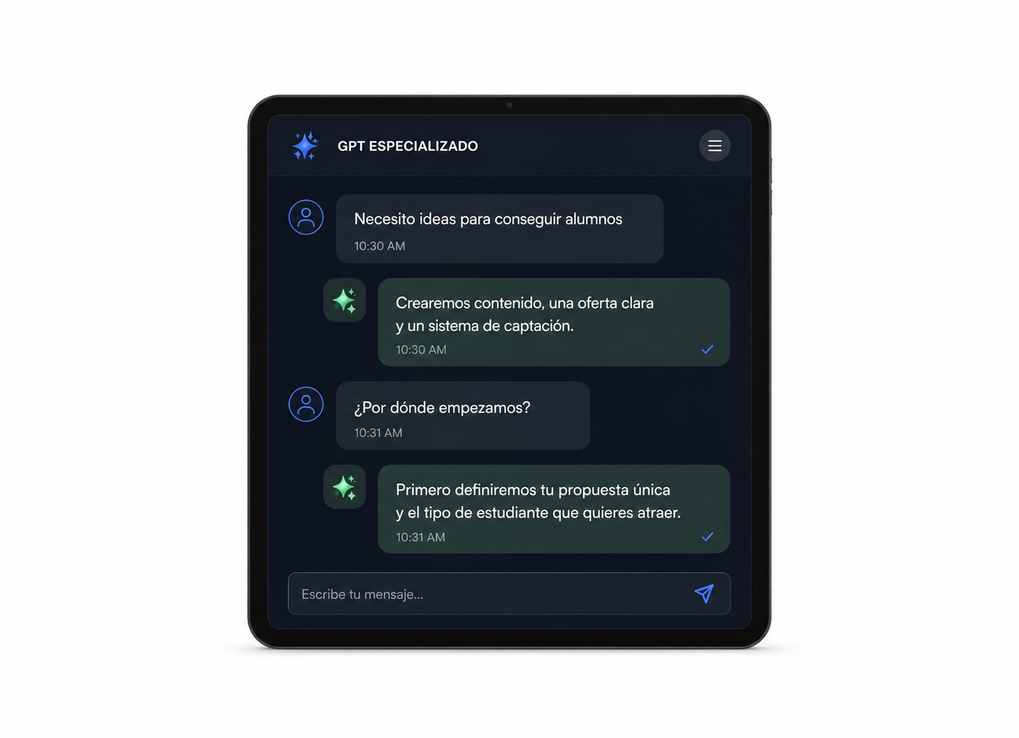 GPT especializado incluido en Christian.System
